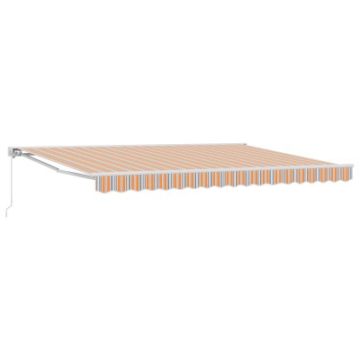 Manual folding awning...