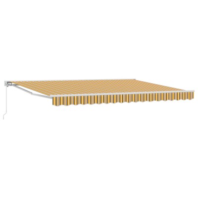 Manual folding awning...