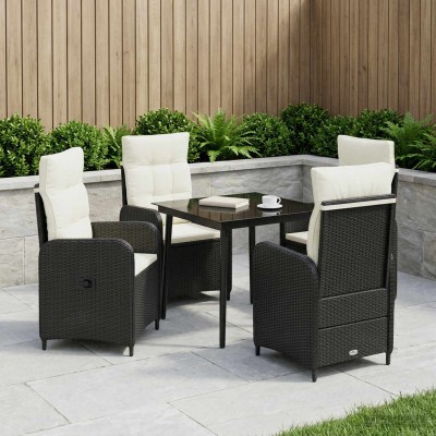 Sofa Table Set 5 pcs. Black...