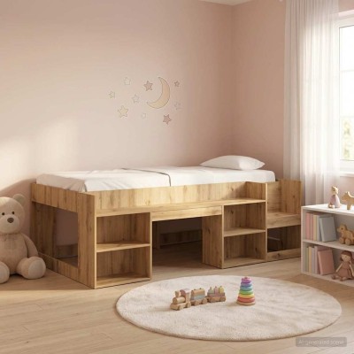 Children's bed with storage...