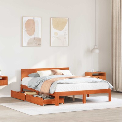 Bed frame with headboard 3...