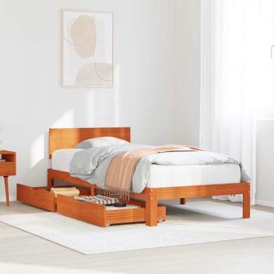 Bed frame with headboard 3...