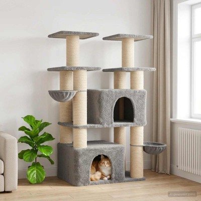 Cat tree with sisal scrub 2...