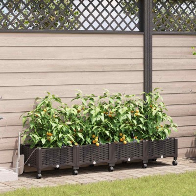 Garden pot with watering...