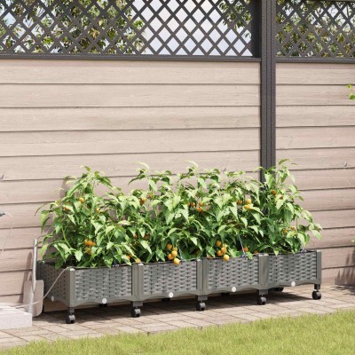 Garden pot with watering...