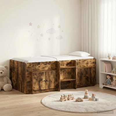 Loft bed with wardrobe 3...