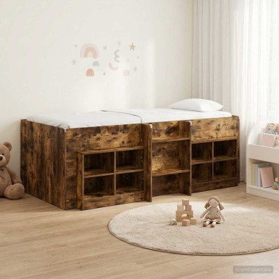 Loft bed with wardrobe 3...