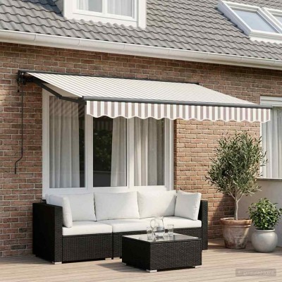 Retractable awning Light...