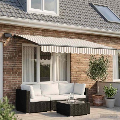 Retractable awning Light...