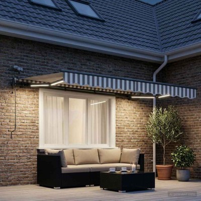 Retractable awning Light...