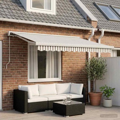 Retractable awning Light...