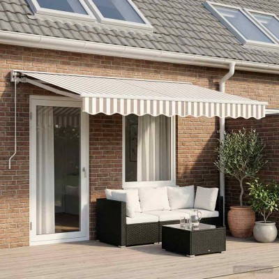 Manual folding awning Light...