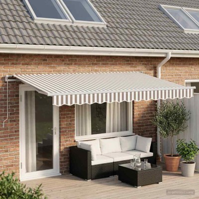 Retractable awning Light...
