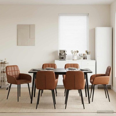 Dining chairs 6 pcs....