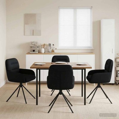 Swivel dining chairs 4 pcs....