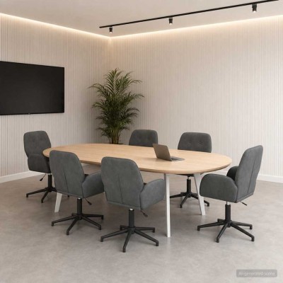 Swivel table chairs 6 pcs....