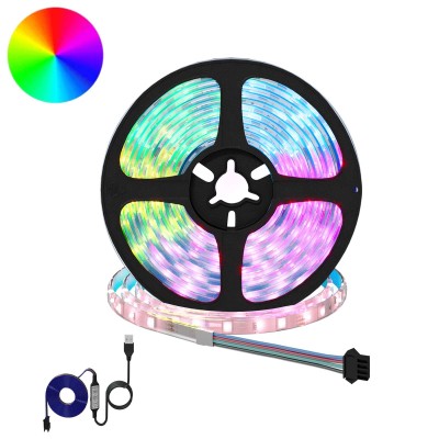 LED strip 12 pcs. Black and...