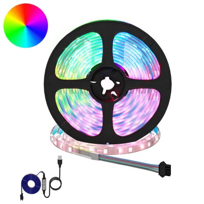 LED strip 12 pcs. Black and...