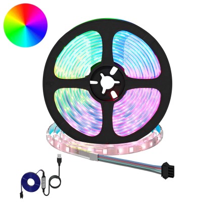 LED strip 12 pcs. Black and...