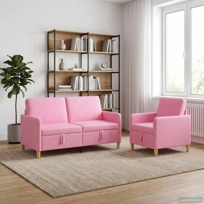 Sofa set with storage 2...