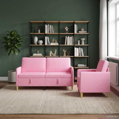 Sofa set with storage 2...