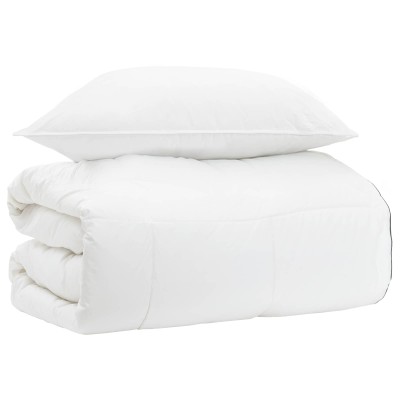 Quilt set with pillow White...