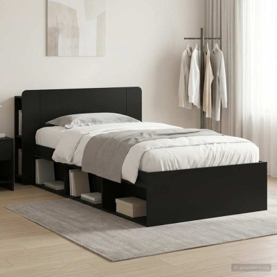 Bed frame with storage...