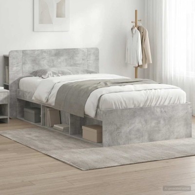 Bed frame with storage...