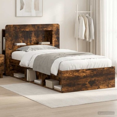Bed frame with storage...
