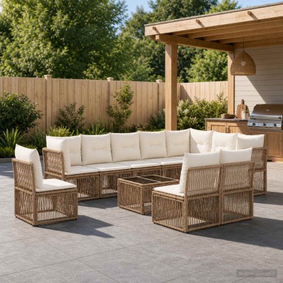 Garden Sofa Set 11 pcs....