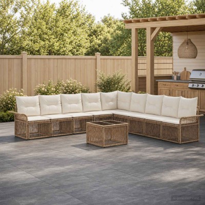 Garden Sofa Set 10 pcs....