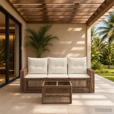 Garden Sofa Set 4 pcs....