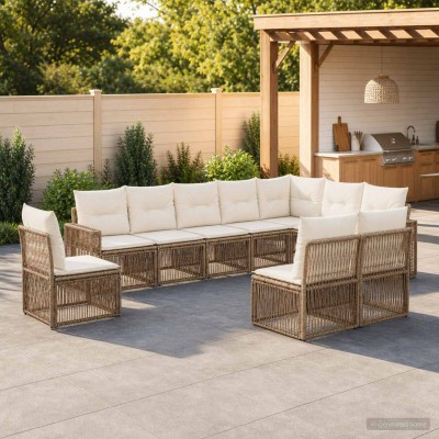 Garden Sofa Set 10 pcs....