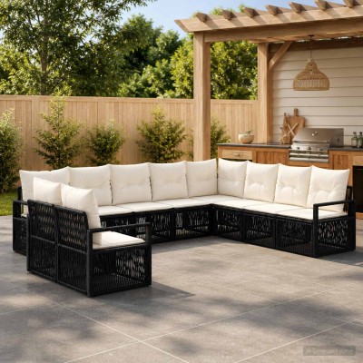 Garden Sofa Set 10 pcs....