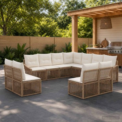 Garden Sofa Set 11 pcs....