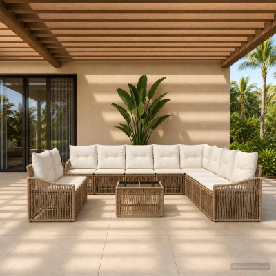 Garden Sofa Set 11 pcs....