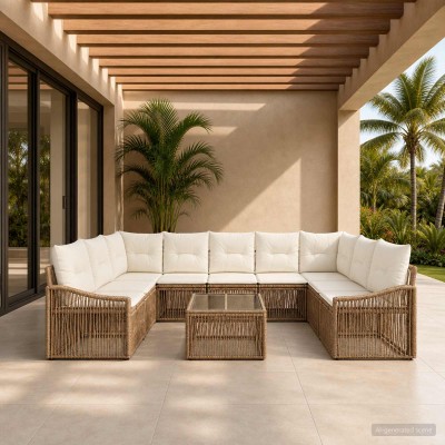 Garden Sofa Set 10 pcs....