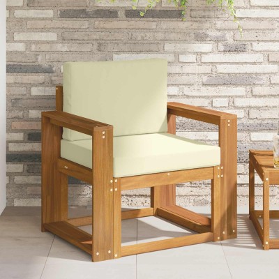 Outdoor sofa Solid acacia...
