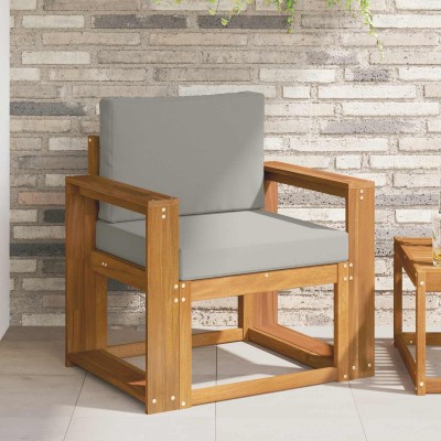 Outdoor sofa Solid acacia...