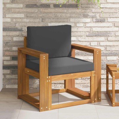 Outdoor sofa Solid acacia...
