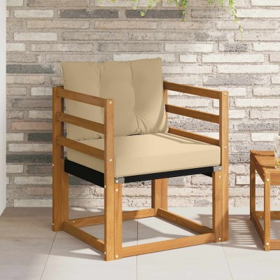 Outdoor sofa Solid acacia...