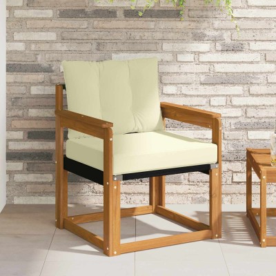 Outdoor sofa Solid acacia...