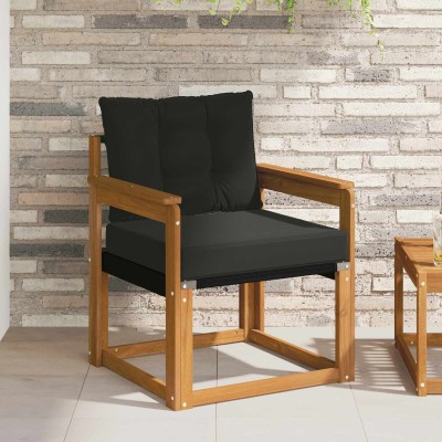 2 Piece Outdoor sofa Solid...