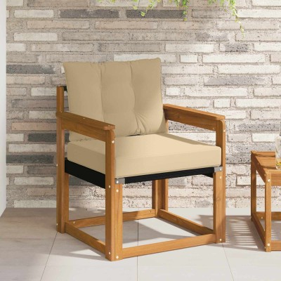 Outdoor sofa Solid acacia...