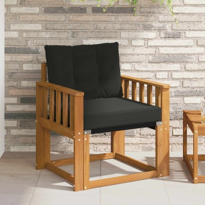 2 Piece Outdoor sofa Solid...