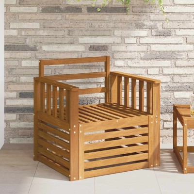 Outdoor sofa Solid acacia...
