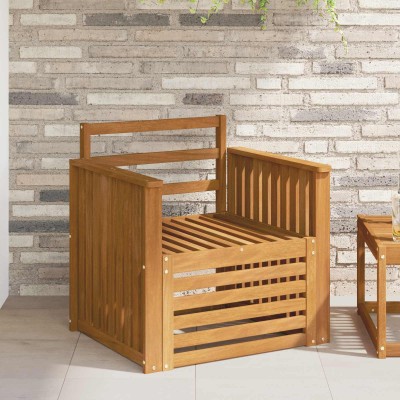 Outdoor sofa Solid acacia...