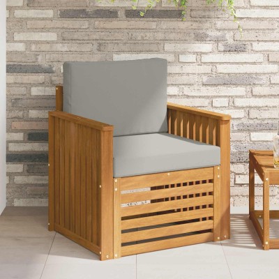Outdoor sofa Solid acacia...