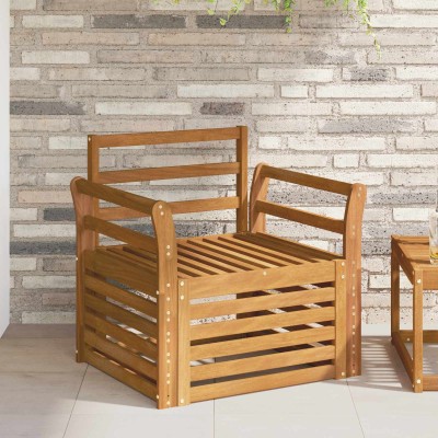 Outdoor sofa Solid acacia...