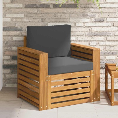 Outdoor sofa Solid acacia...